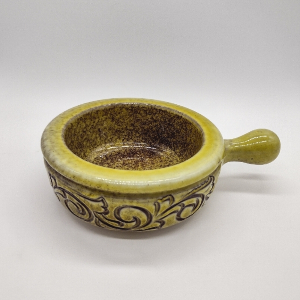 Italian Pottery Stoneware Bowl/Fondue Bowl/Soup Bowl